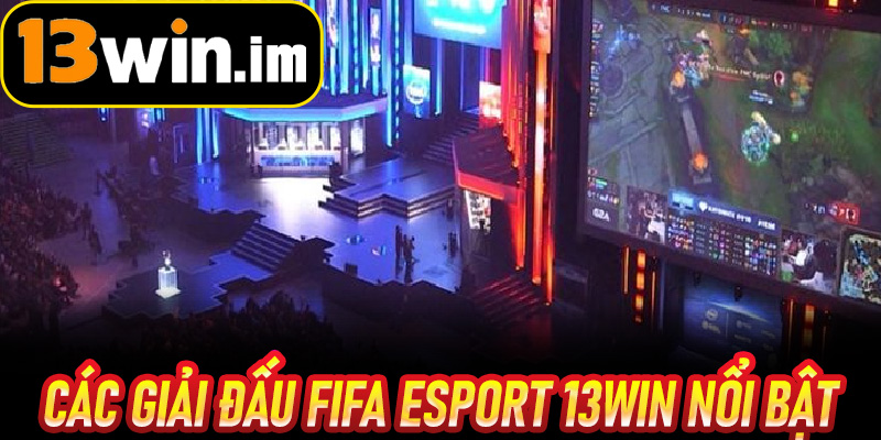 Các giải đấu FIFA Esport 13win nổi bật